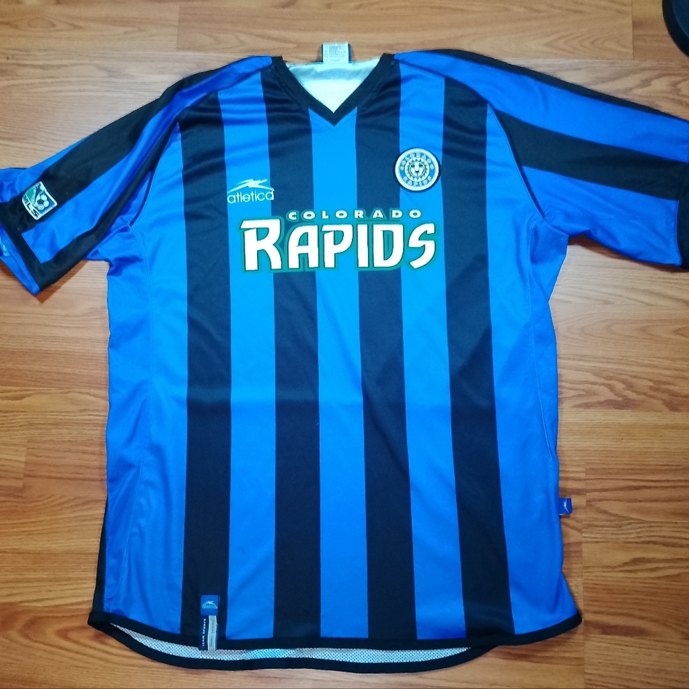Vintage Atletica Colorado Rapids Soccer Jersey Men's XXL MLS
